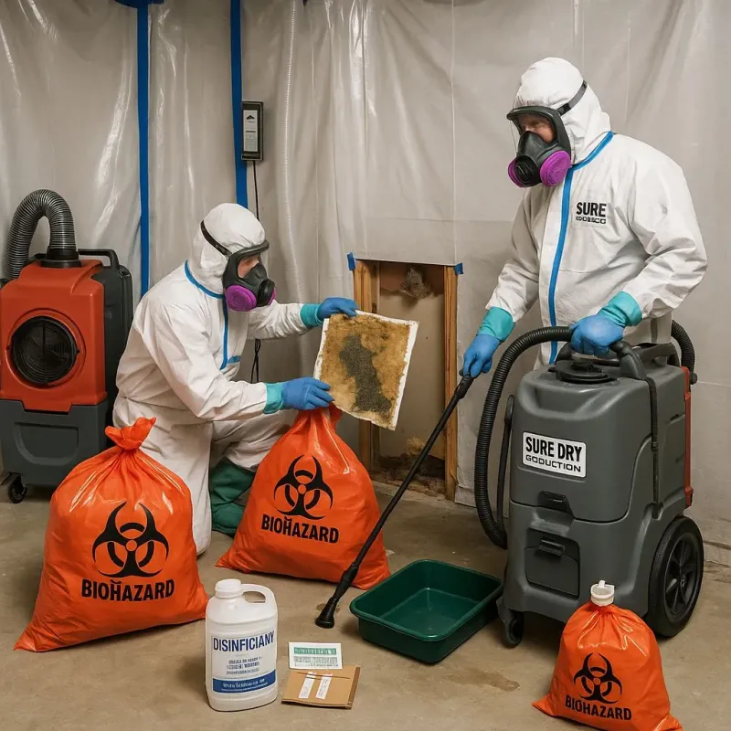 Contaminated Water Handling Protocols process in Wanamingo, MN