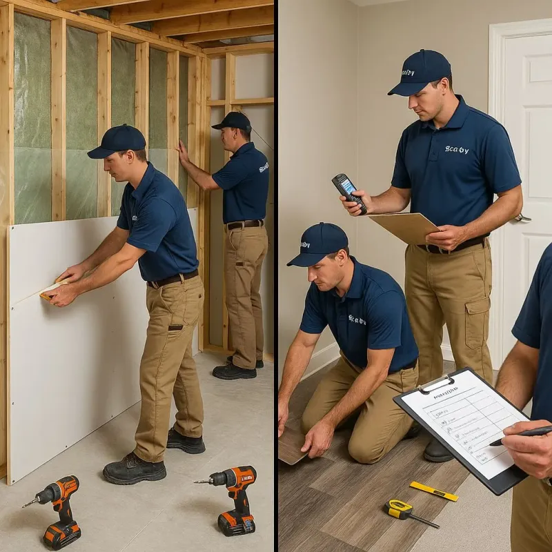 Repairs and Reconstruction process in Wanamingo, MN