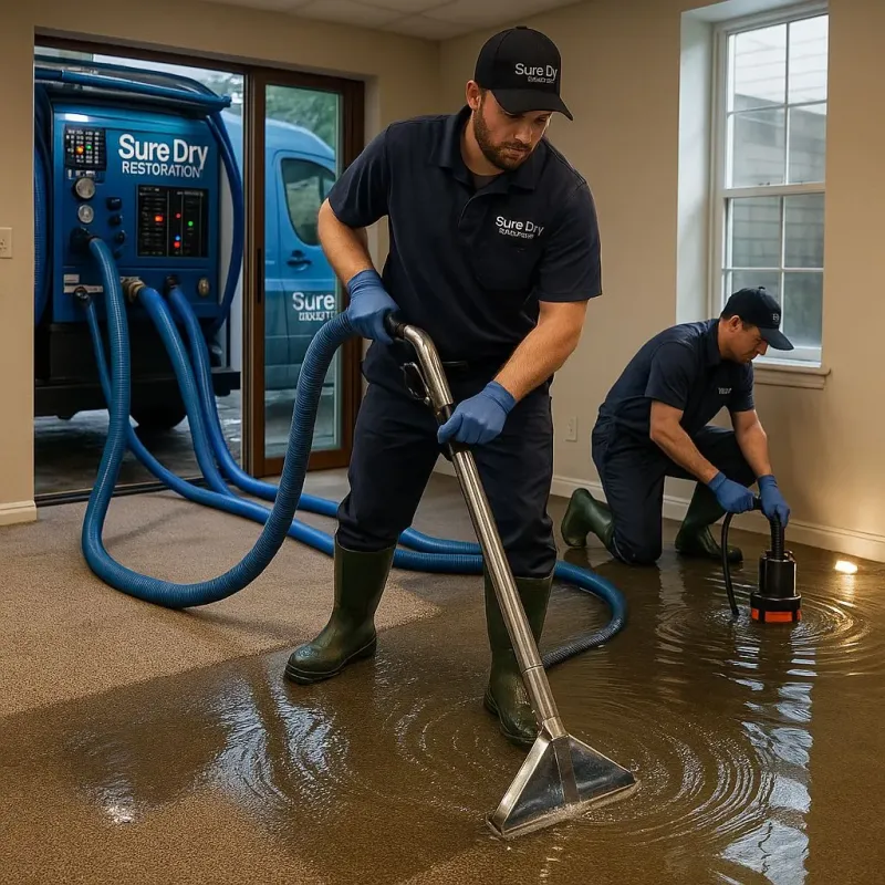 Water Extraction and Removal process in Wanamingo, MN